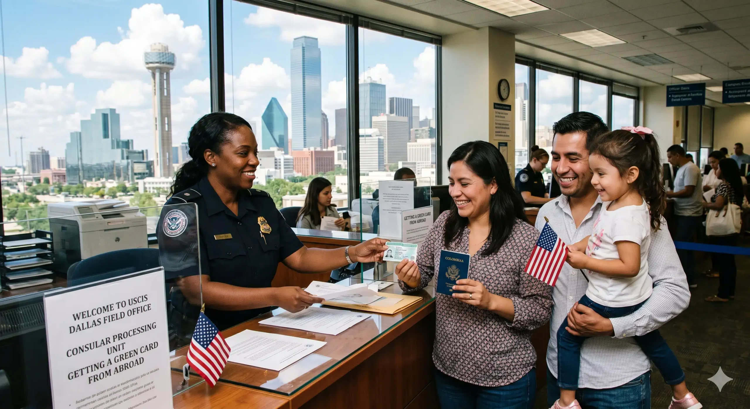 Consular Processing in Dallas Getting a Green Card From Abroad