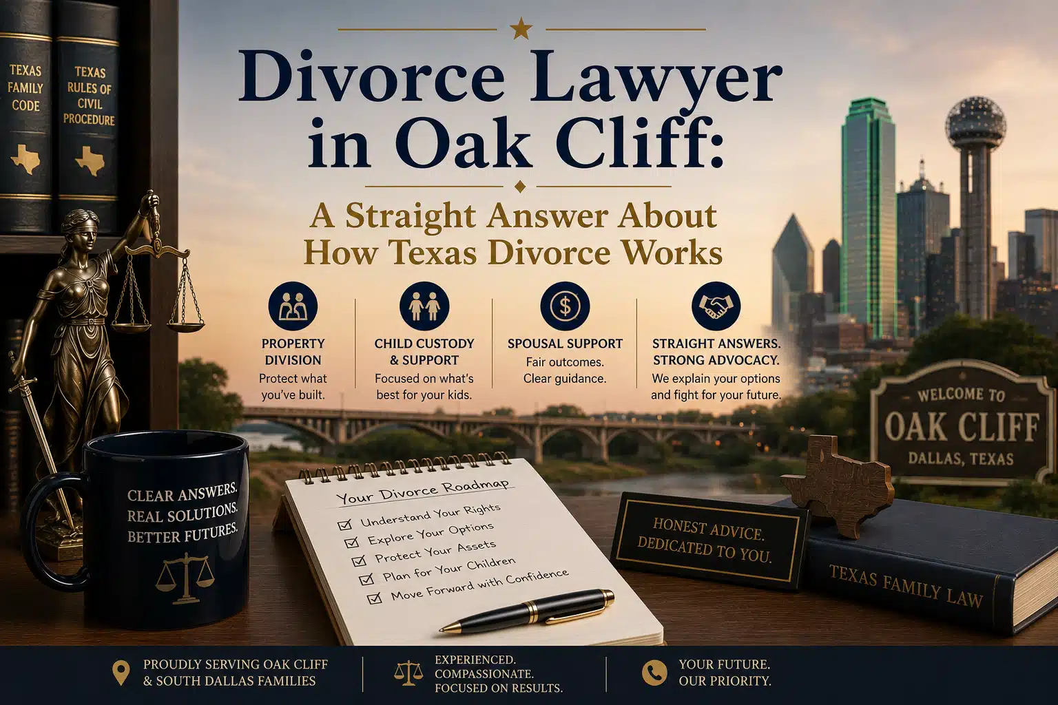 Divorce Lawyer in Oak Cliff A Straight Answer About How Texas Divorce Works