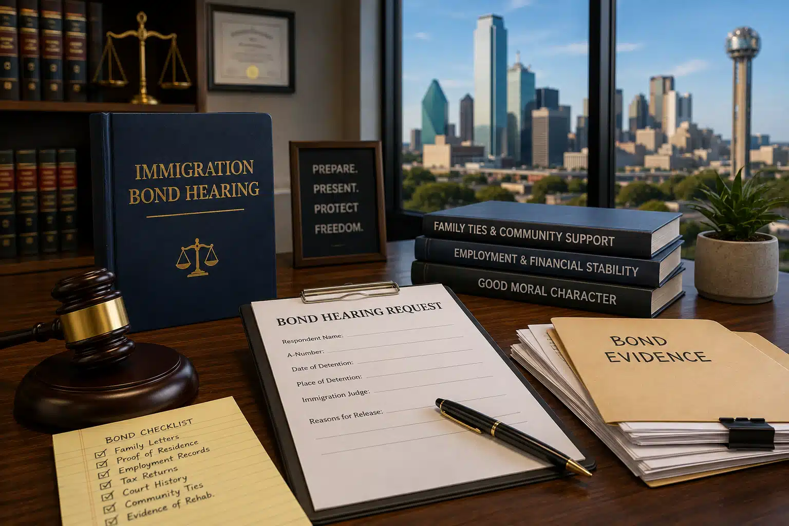 immigration bond hearing dallas fort worth