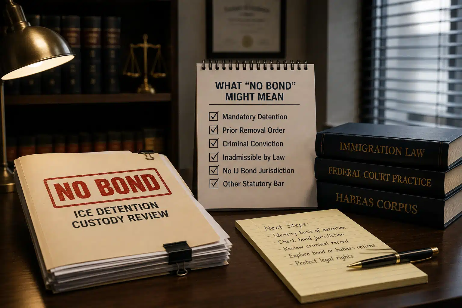 no bond ice detention texas