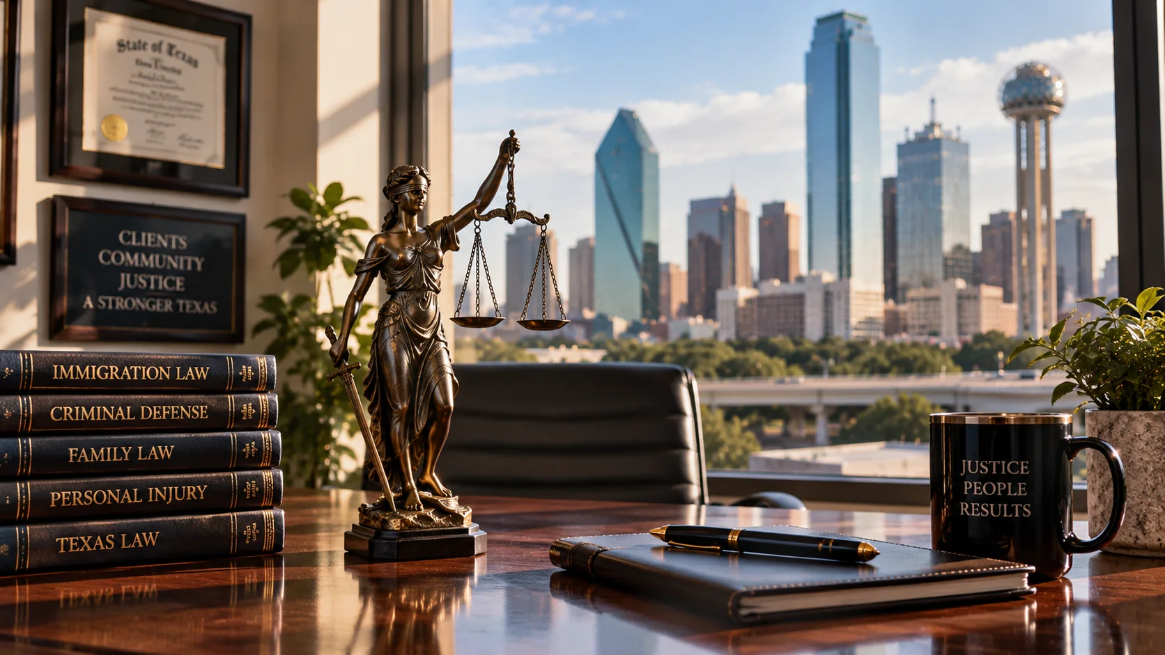 Legal office environment representing The Piri Law Firm