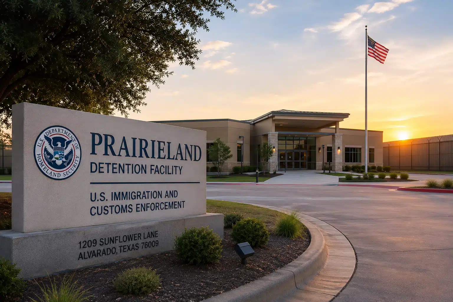 prairieland detention facility alvarado texas
